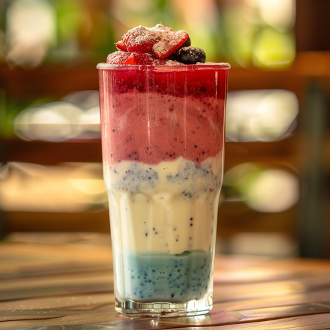 Erfrischender Smoothie mit Mølk
