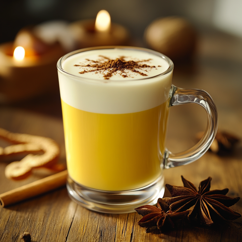 Mølk-Kurkuma-Latte mit Zimt & Ingwer – Der goldene Immun-Boost