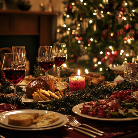 Ein festliches Weihnachtsmenü mit Mølk
