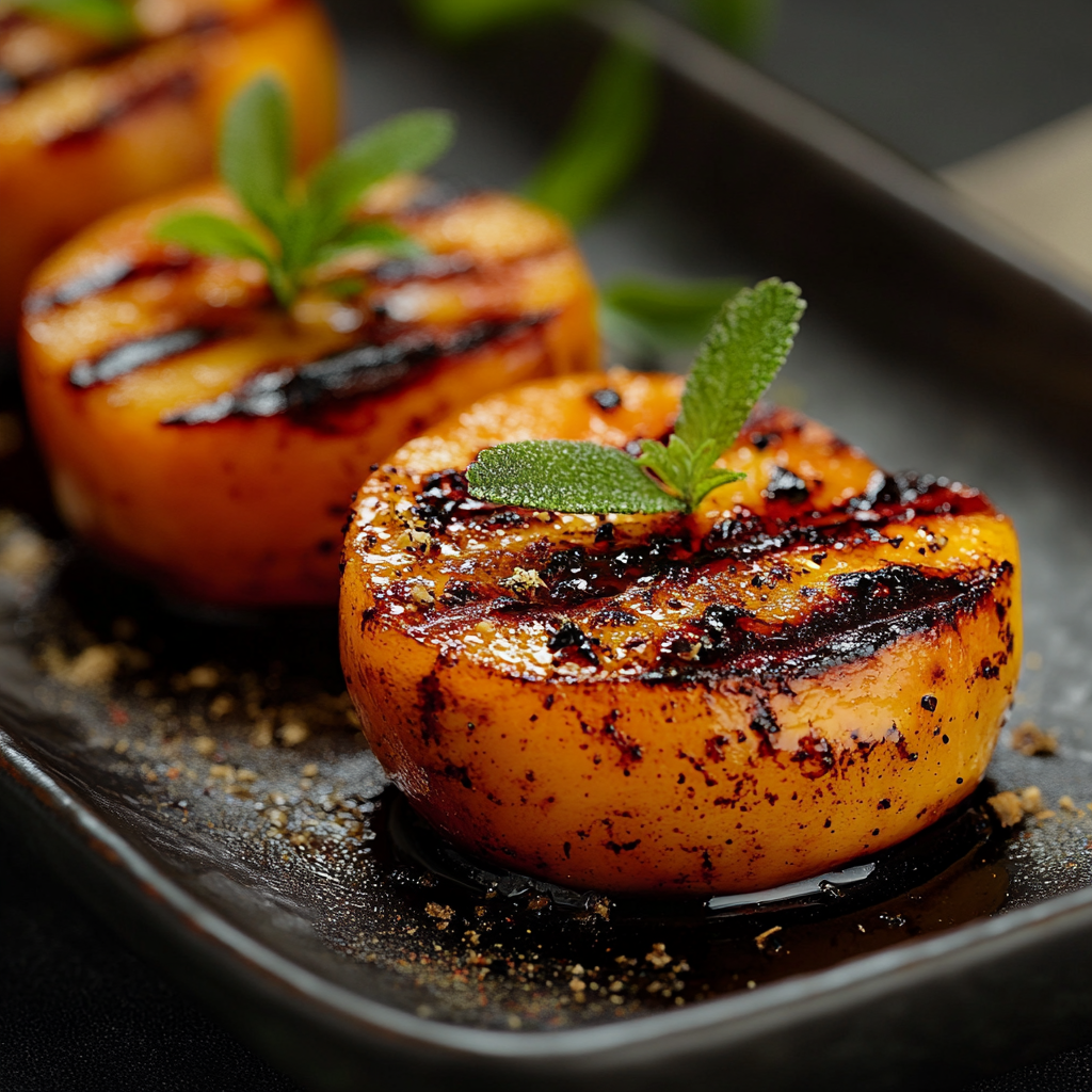 Gegrillte Nektarinen mit Zimt-Mølk-Finish – Moelk Company