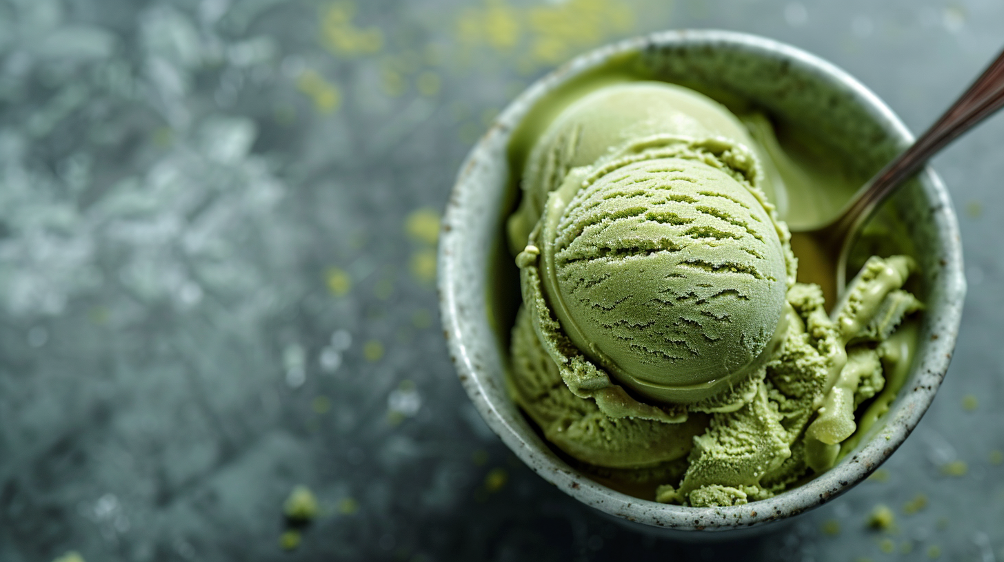 Erfrischendes Matcha-Eis mit Moelk Barista Hafermilch – Moelk Company