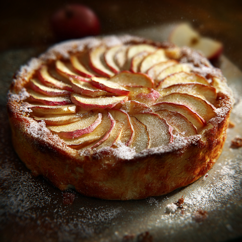 Apfel-Zimt-Kuchen mit Mølk Light 1,8%