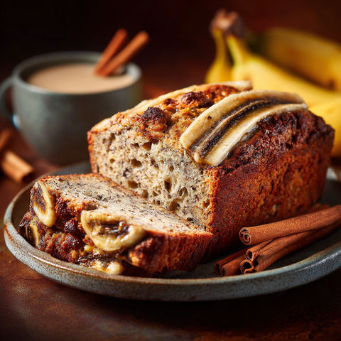 Chai-Spice-Bananenbrot mit Mølk Regular 3,5%