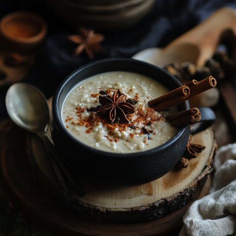 Wärmender Genuss: Chai-Spiced Mølk Porridge für gemütliche Morgenstunden 🍂🥣