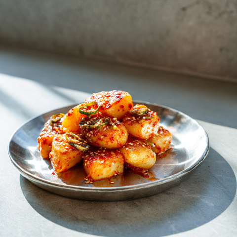 Creamy Gochujang-Kartoffeln mit Oat Mølk: Barista