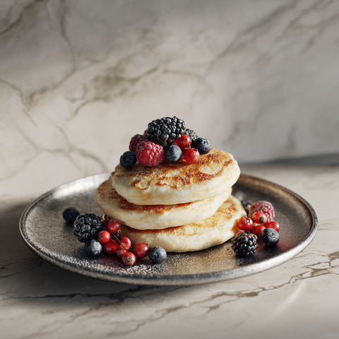 Fluffy Vanilla Pancakes