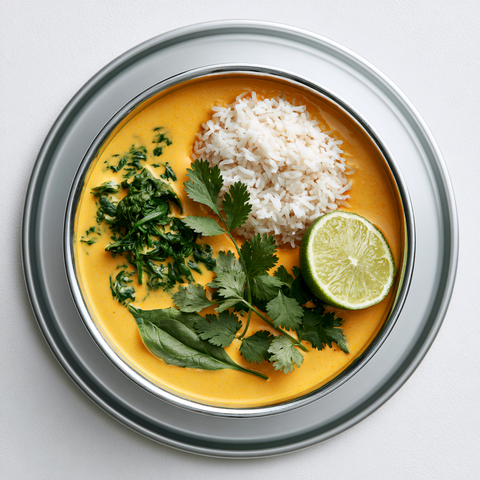 Cremiges Süßkartoffel-Kokos-Curry