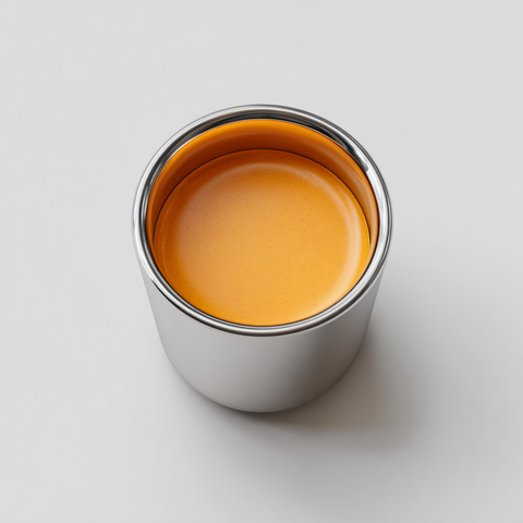 Orangen-Vanille Hafer Cortado