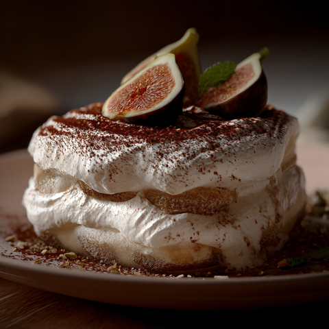 Feigen-Tiramisu mit Mølk Regular 3,5% – zart & verführerisch