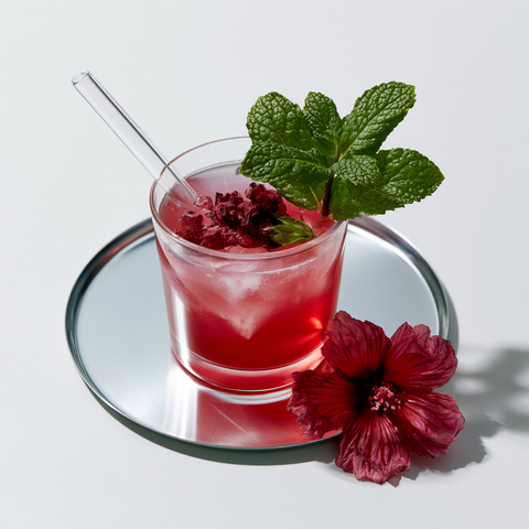 Hibiskus Kokos Lemonade