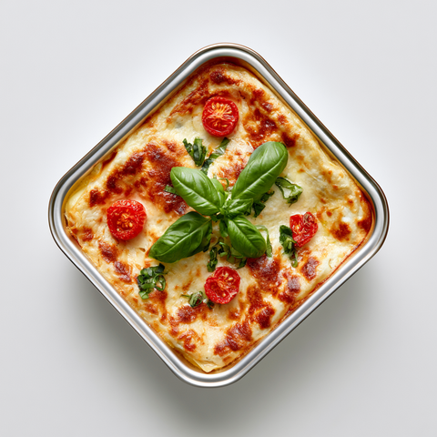 Hafer-Spinat-Lasagne