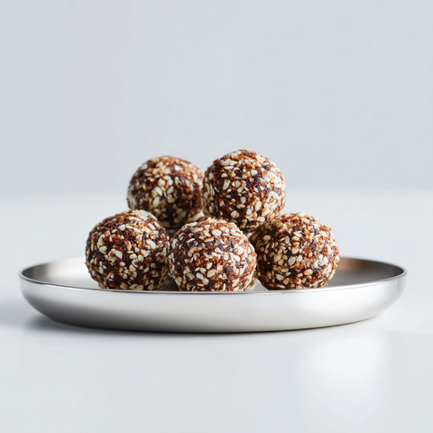 Hafer Energy Balls mit Tahini