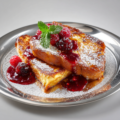 French Toast mit Hafer Barista