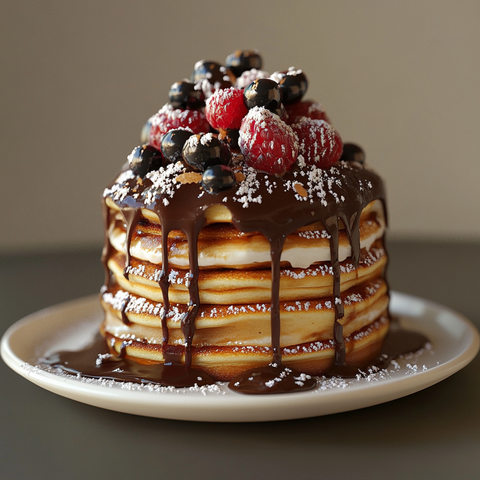 Protein-Pancake Tower – Zuckerfrei, aber richtig gut