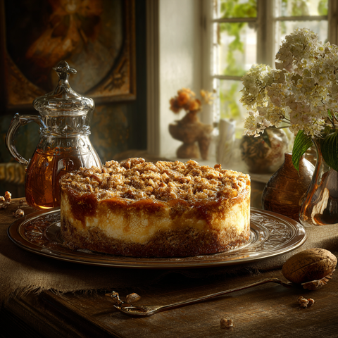 Dreamy Quarkkuchen mit Streuseln – ein Mølk Moment zum Genießen